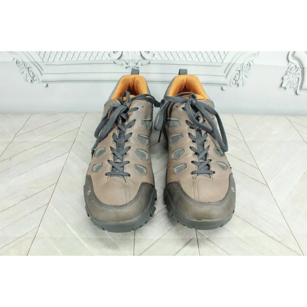 Oboz Sawtooth X Low Shoes Brown Leather Mesh Hiking Trail Shoes 11 W - Picture 5 of 9